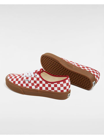 Vans Sneakers in Rot/ Weiß