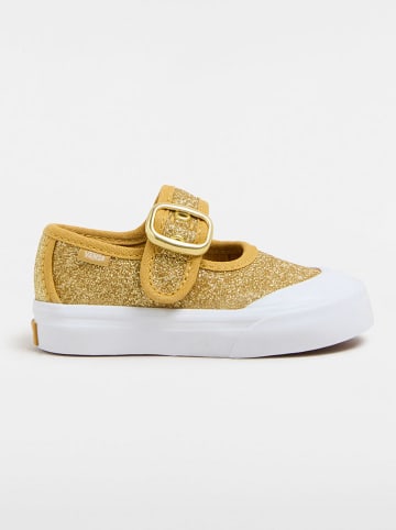 Vans Baleriny w kolorze musztardowym