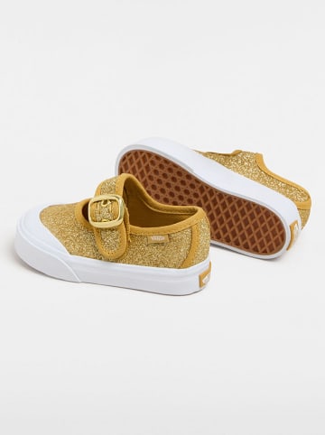 Vans Baleriny w kolorze musztardowym