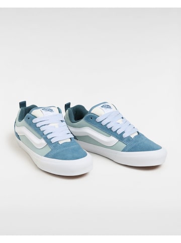 Vans Leder-Sneakers in Hellblau