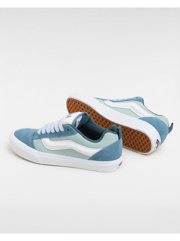 Vans Leder-Sneakers in Hellblau