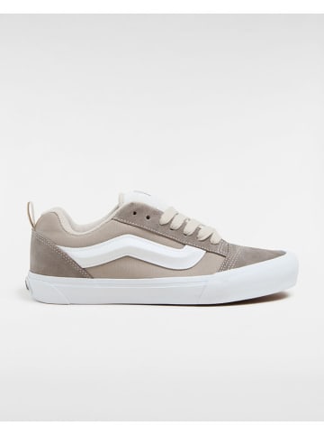 Vans Leder-Sneakers in Taupe