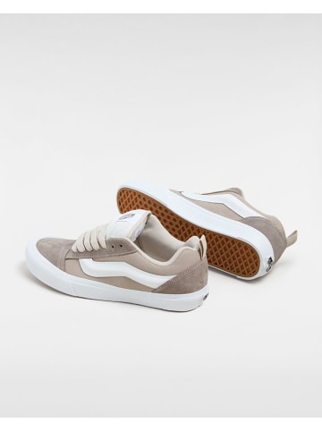 Vans Leder-Sneakers in Taupe
