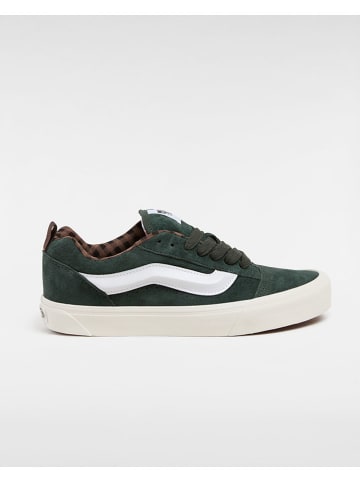 Vans Leren sneakers donkergroen