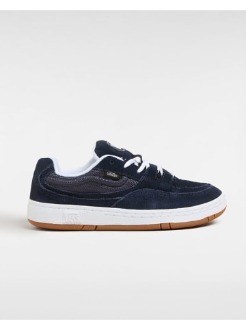 Vans Skórzane sneakersy w kolorze granatowym