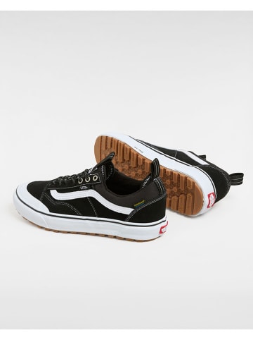 Vans Leder-Sneakers in Schwarz