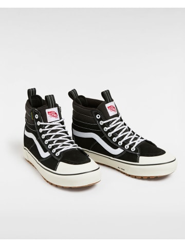 Vans Skórzane sneakersy w kolorze czarnym