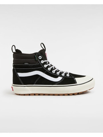 Vans Leder-Sneakers in Schwarz