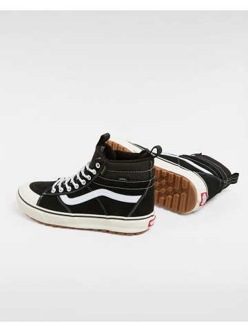 Vans Skórzane sneakersy w kolorze czarnym