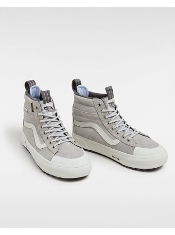 Vans Leder-Sneakers in Grau