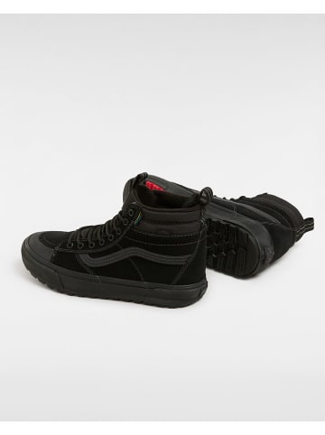 Vans Leder-Sneakers in Schwarz