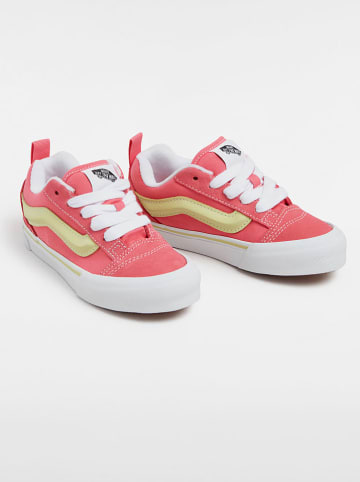 Vans Leder-Sneakers in Rot
