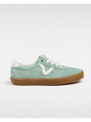 Vans Skórzane sneakersy w kolorze miętowym