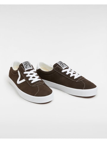 Vans Leren sneakers bruin