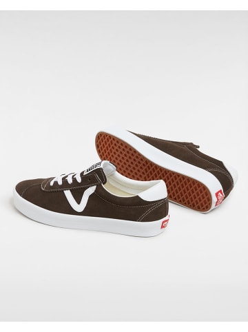 Vans Leren sneakers bruin