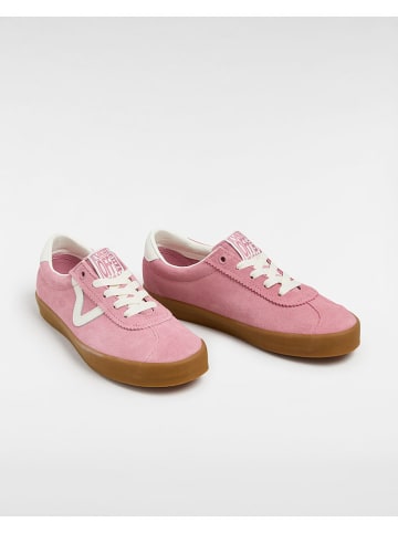 Vans Leder-Sneakers in Rosa