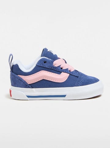 Vans Leder-Sneakers in Blau