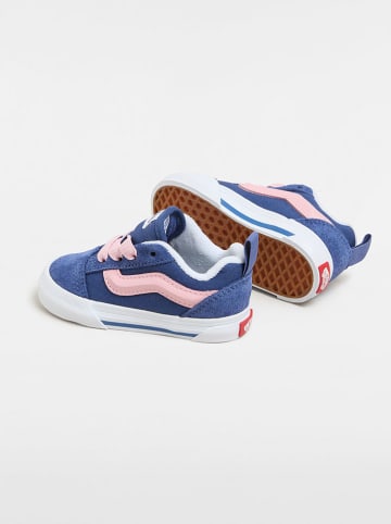 Vans Leder-Sneakers in Blau