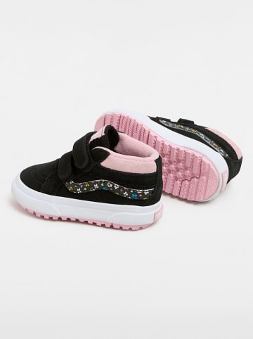 Vans Leren sneakers zwart/lichtroze