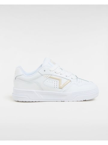 Vans Skórzane sneakersy w kolorze białym