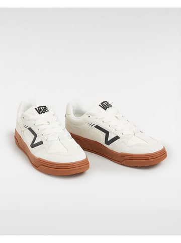 Vans Leder-Sneakers in Creme