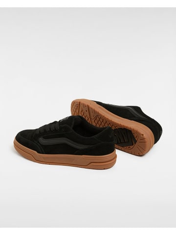 Vans Leren sneakers zwart/lichtbruin