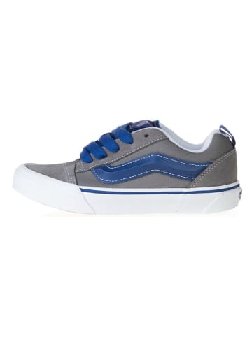 Vans Skórzane sneakersy w kolorze szaro-niebieskim