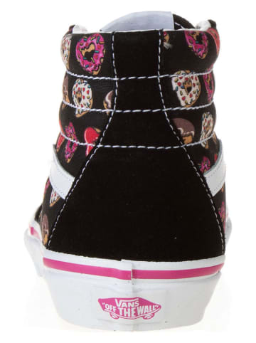 Vans Leder-Sneakers in Schwarz