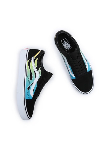Vans Skórzane sneakersy w kolorze czarnym