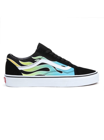 Vans Leder-Sneakers in Schwarz