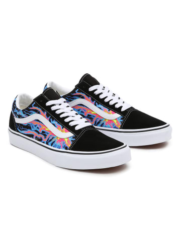 Vans Leder-Sneakers in Schwarz