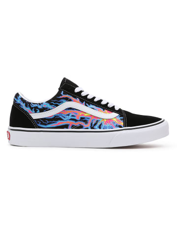 Vans Leder-Sneakers in Schwarz