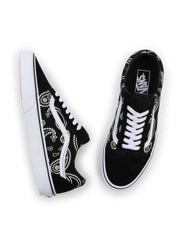 Vans Leder-Sneakers in Schwarz