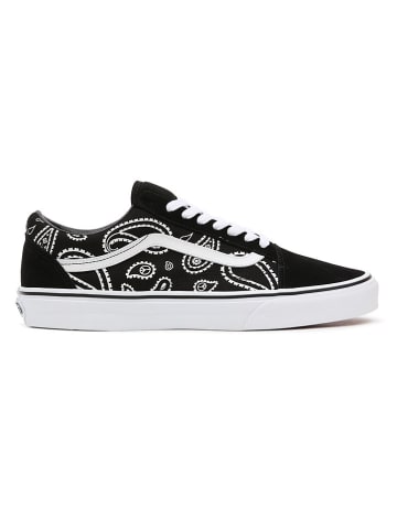 Vans Leder-Sneakers in Schwarz