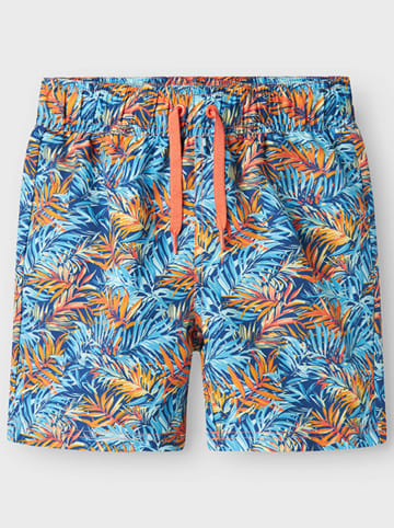 name it Badeshorts "Zaglos" in Hellblau/ Orange
