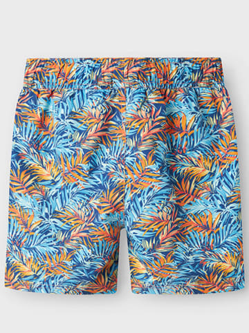 name it Badeshorts "Zaglos" in Hellblau/ Orange