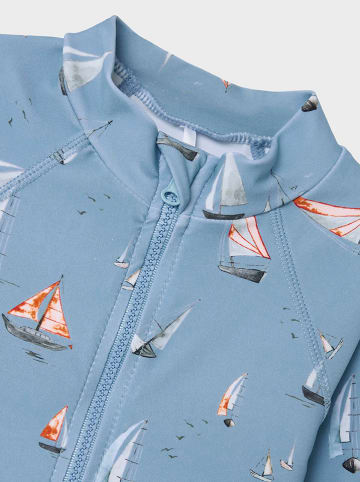 name it Bade-Overall in Hellblau