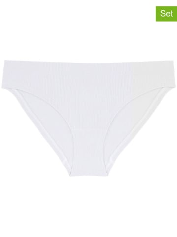 Dorina 2-delige set: slips wit