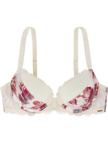 Dorina Balconette-BH in Creme/ Rot