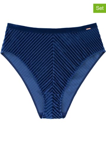 Dorina 2-delige set: tailleslips donkerblauw