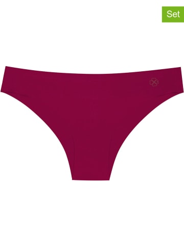 Dorina 2er-Set: Slips in Bordeaux