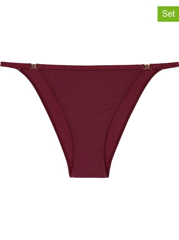 Dorina 2-delige set: string bordeaux