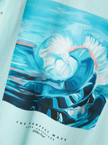 name it Shirt "Zafot" lichtblauw
