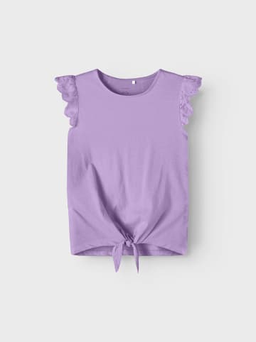 name it 2er-Set: Shirts in Lila/ Gelb