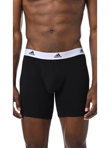 adidas 3er-Set: Boxershorts in Schwarz
