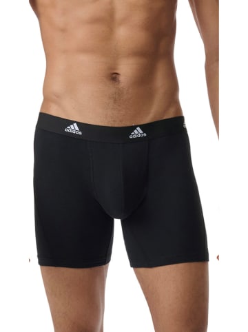 adidas 3er-Set: Boxershorts in Schwarz/ Blau