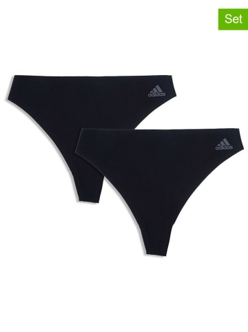 adidas 2-delige set: strings zwart