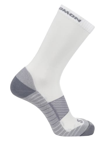 SALOMON Skarpety funkcyjne "Aero Crew" w kolorze białym