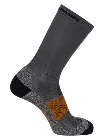 SALOMON Skarpety funkcyjne "Aero Crew" w kolorze antracytowym