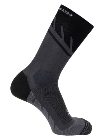 SALOMON Funktionssocken "Speedcross Crew" in Anthrazit